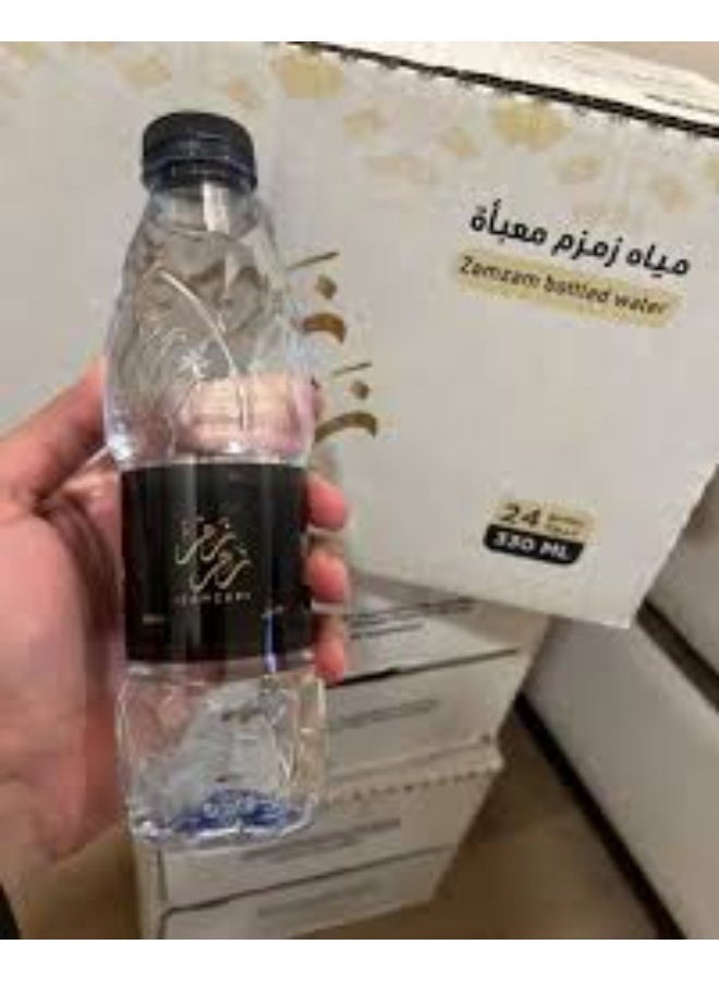 Zamzam Water 330ml – Pure Holy Water from Mecca | Single Bottle for Daily Drinking & Travel 2 pcs - Image 5